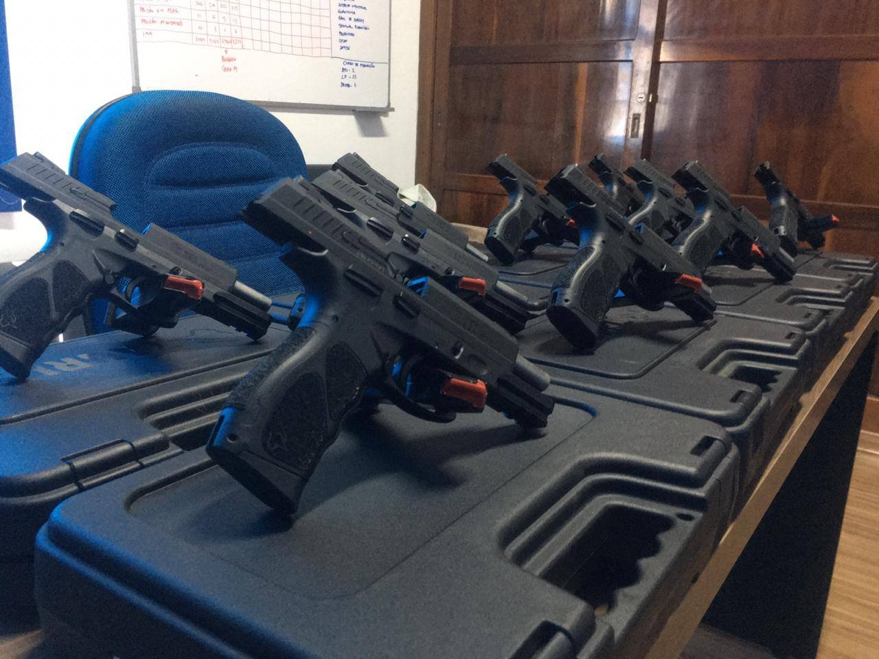 Guarda Civil de Botucatu terá dez novas pistolas semiautomáticas