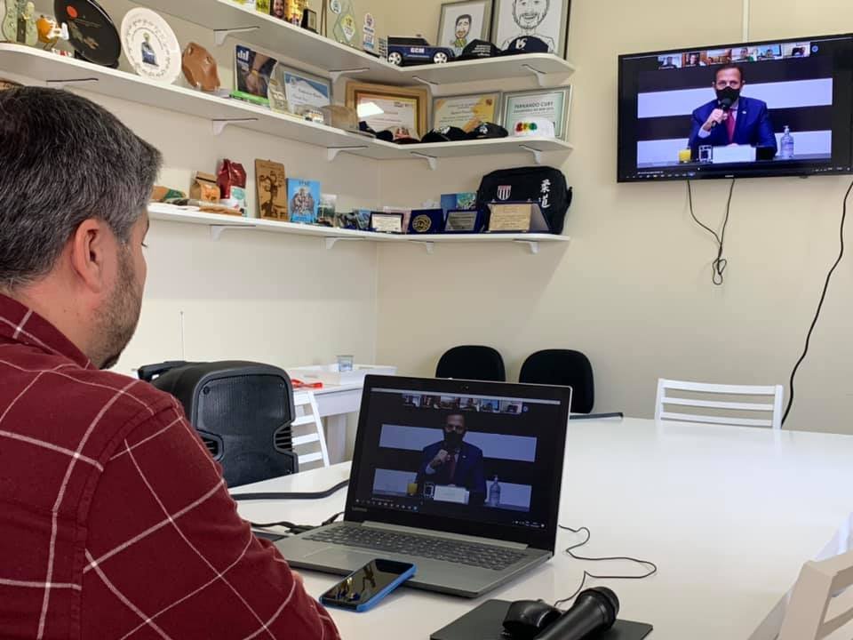 Em reunião com deputado Fernando Cury, governador descarta rever flexibilização em Botucatu