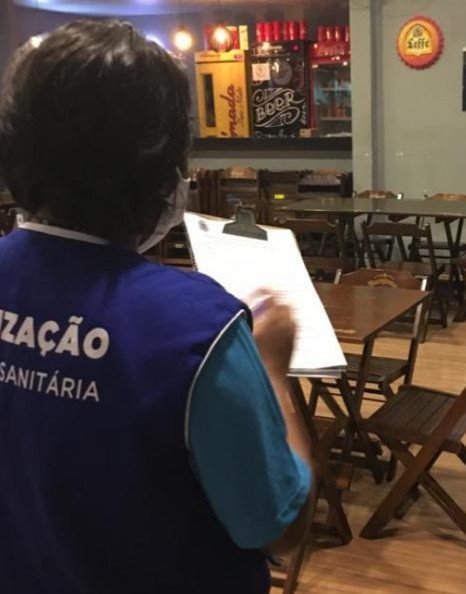 Botucatu: Vigilância Sanitária visita bares e alerta sobre regras de atendimento para evitar a Covid-19