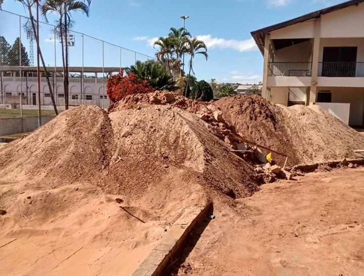 AAF retirará entulho da enchente de fevereiro de seu complexo poliesportivo, clube estima utilizar 30 caminhões