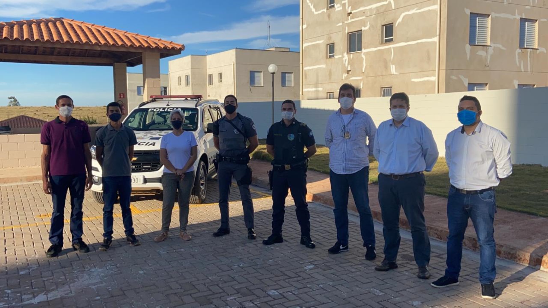 Forças de Segurança realizam reunião com moradores do Cachoeirinha 4