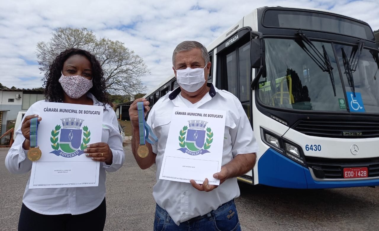 Câmara Municipal homenageia motoristas e cobradores do transporte coletivo de Botucatu