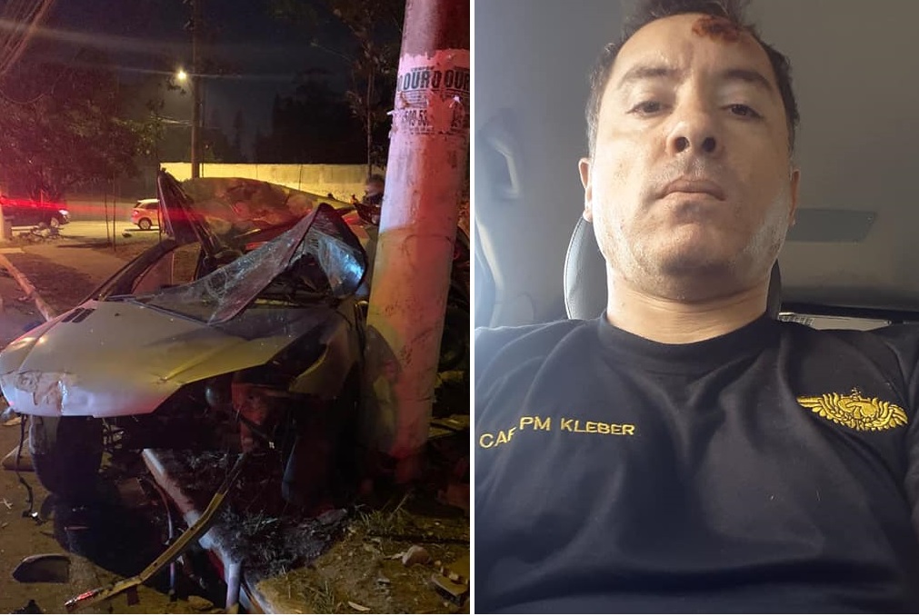 Botucatuense capitão da PM fica ferido em ação na capital