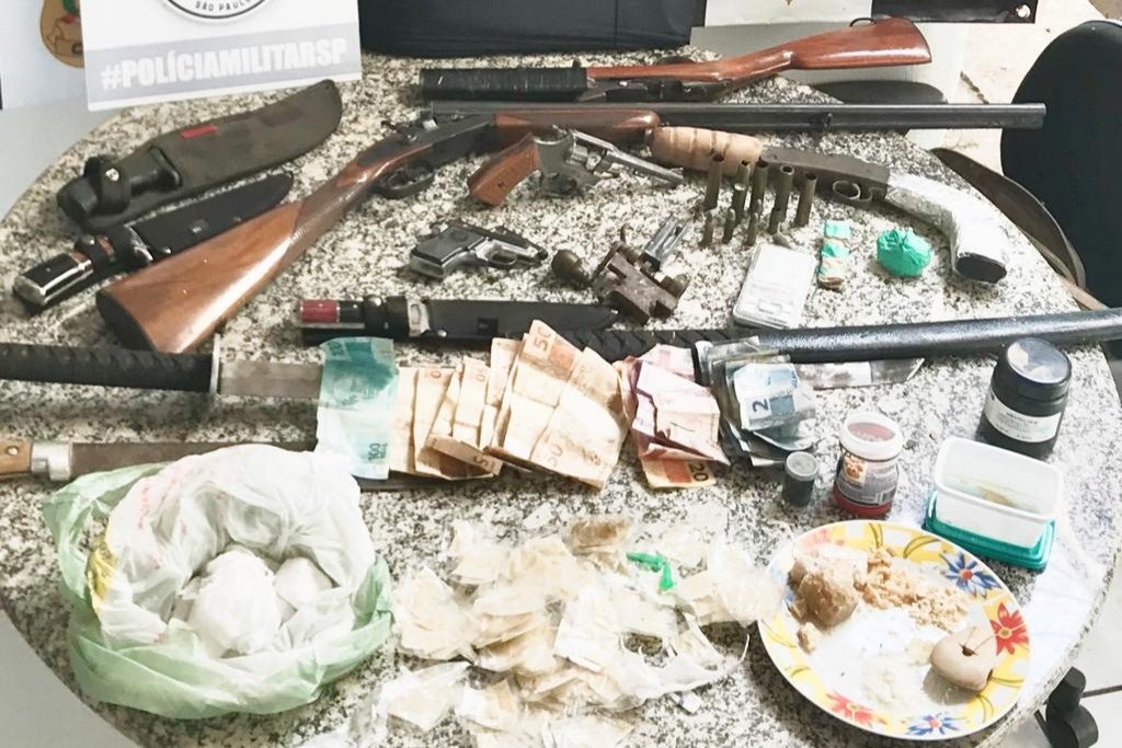 Polícia desmantela “fortaleza” do tráfico em São Manuel