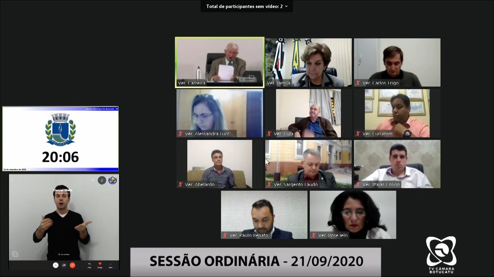 Noite com sessão ordinária e extraordinária na Câmara termina com cinco projetos aprovados; quatro para denominação de ruas