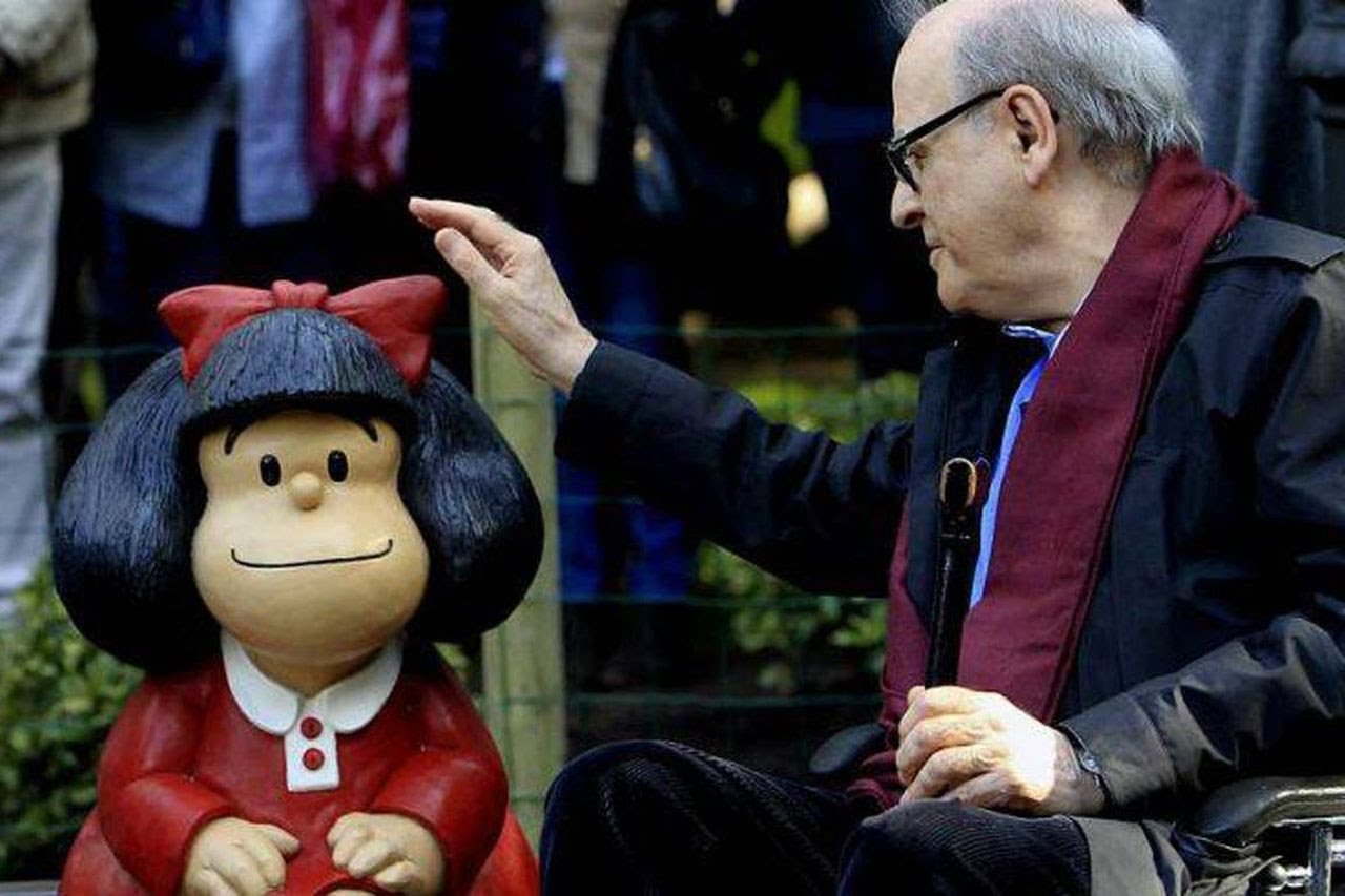 Cartunista argentino e criador da Mafalda, Quino morre aos 88 anos