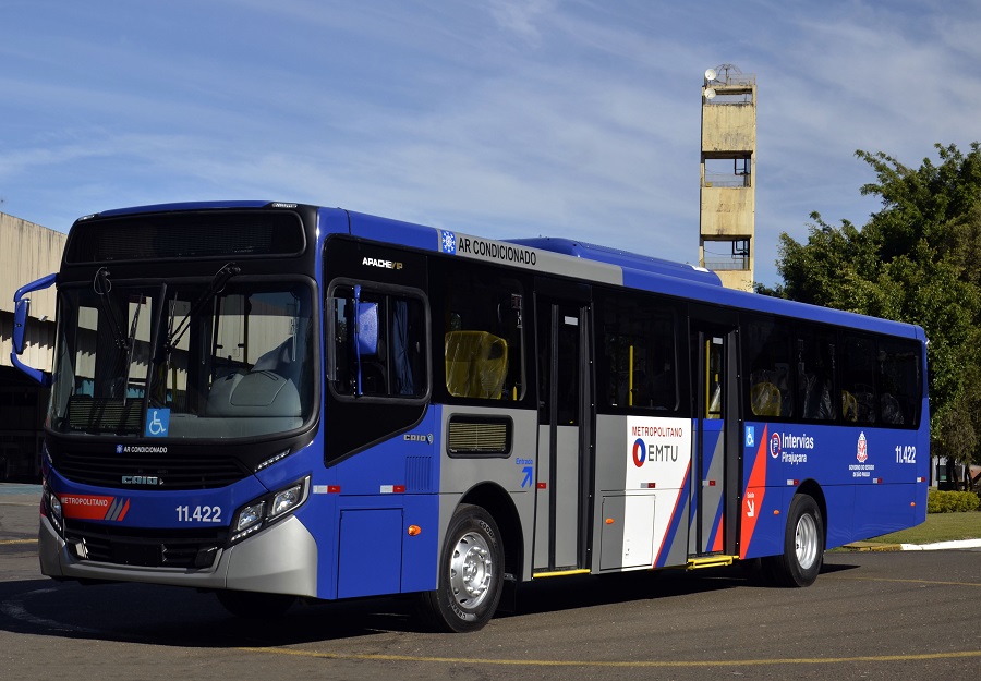 Viação Pirajuçara amplia frota com 60 ônibus da Caio