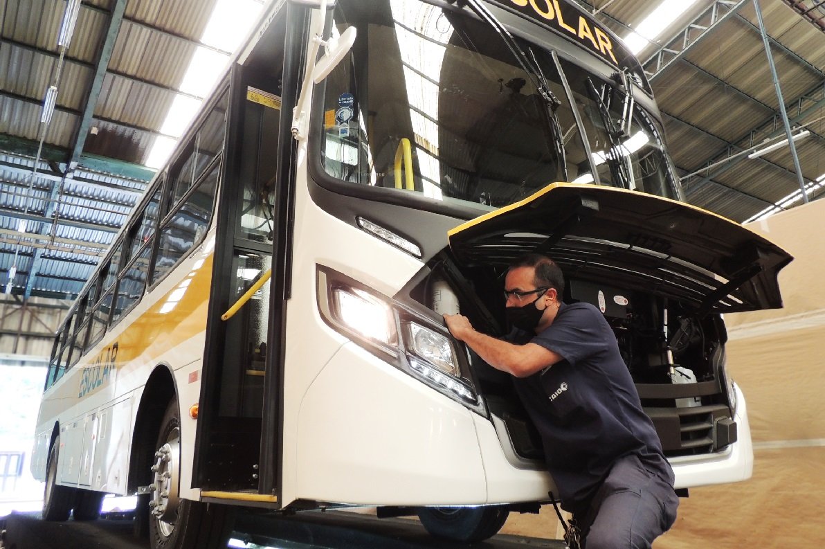 Grupo Caio consolida liderança no mercado brasileiro de ônibus urbanos