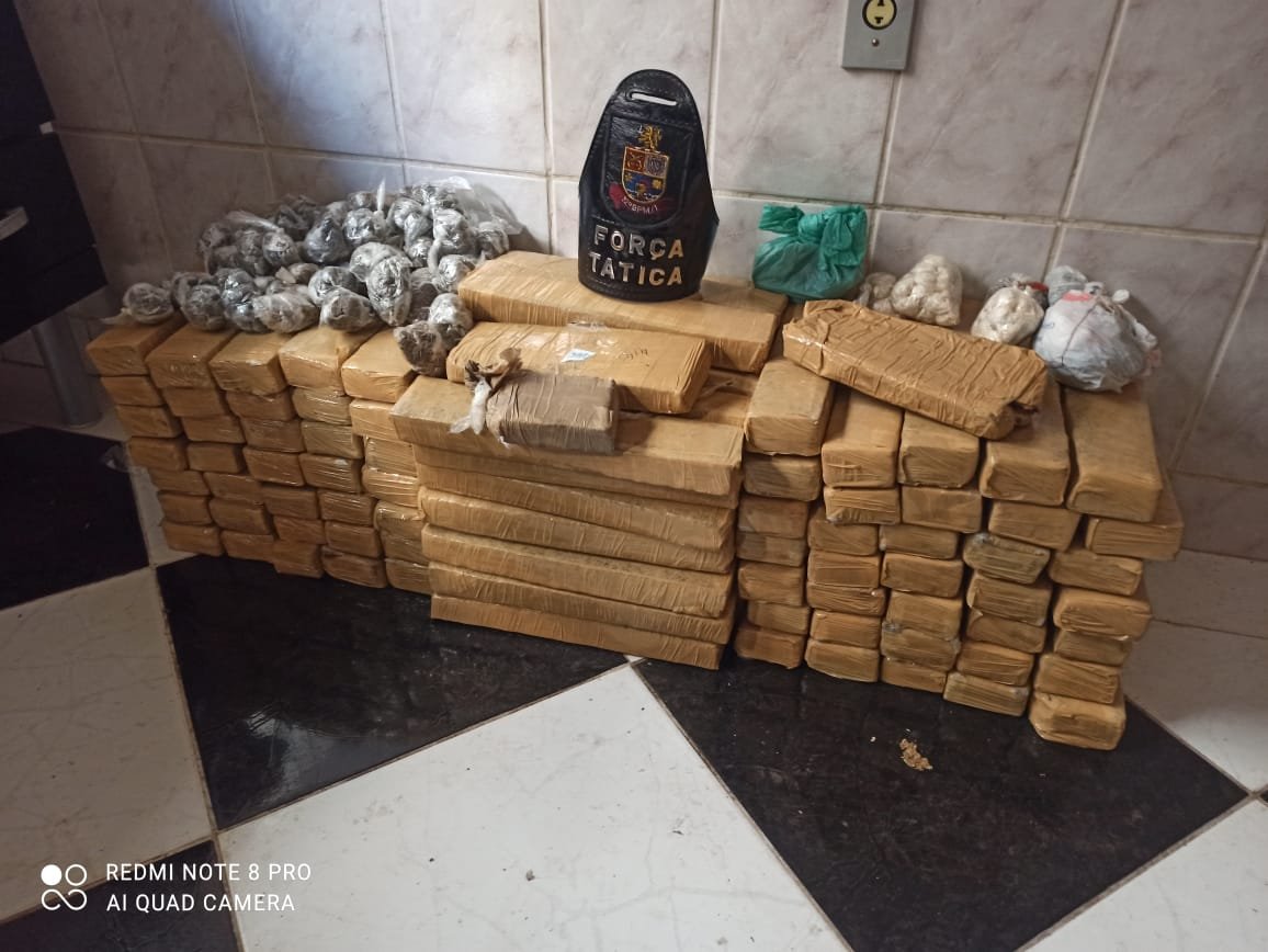 Botucatu: polícia apreende mais de 1000 porções de maconha e crack em operação