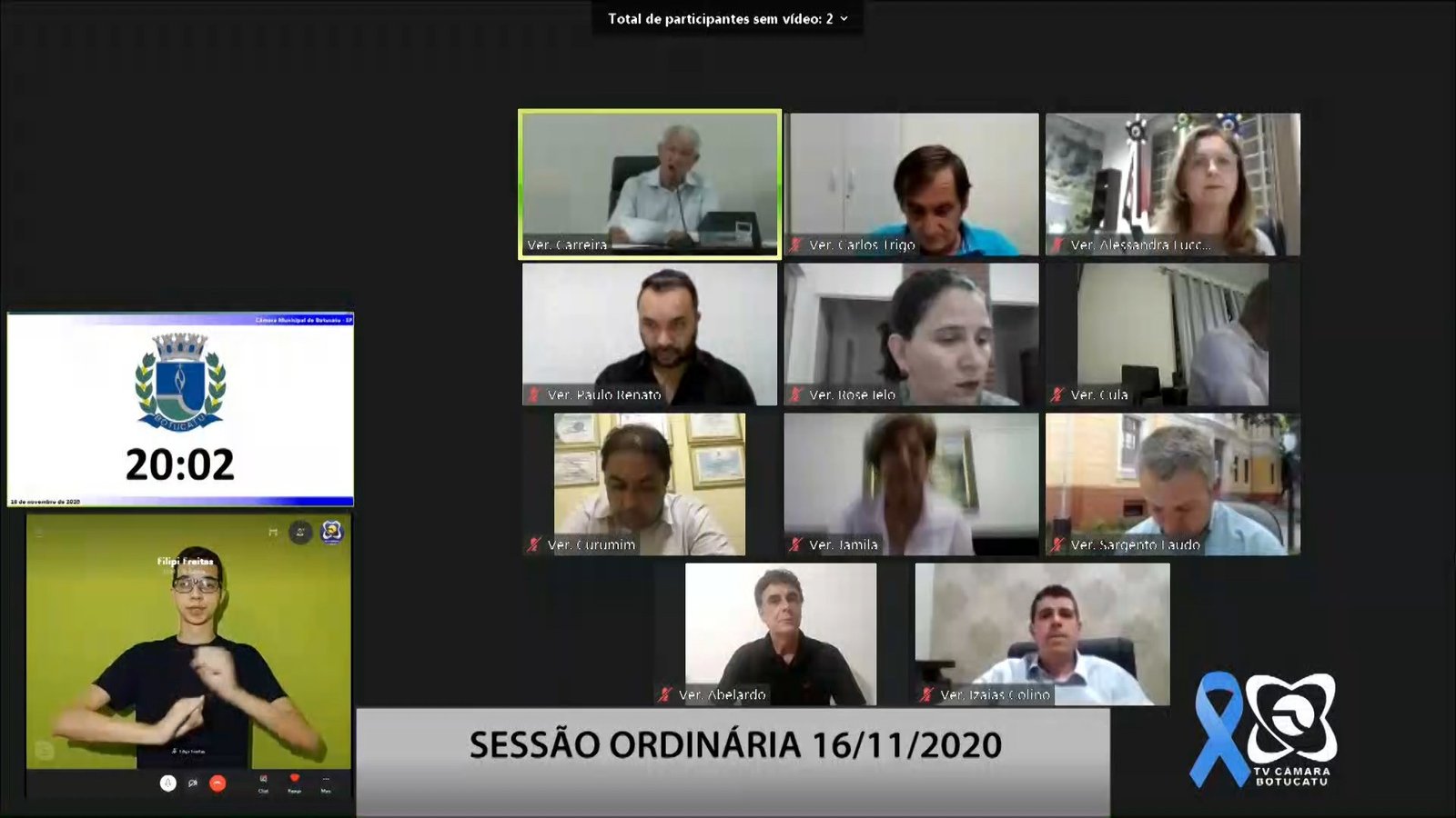 Câmara de Botucatu aprova nome para Centro de Referência da Mulher e debate eleições