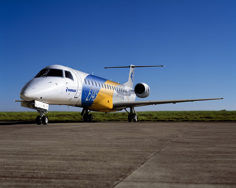 Embraer desenvolve filtros de ar para prevenir contágio do novo coronavírus nos jatos ERJ 145