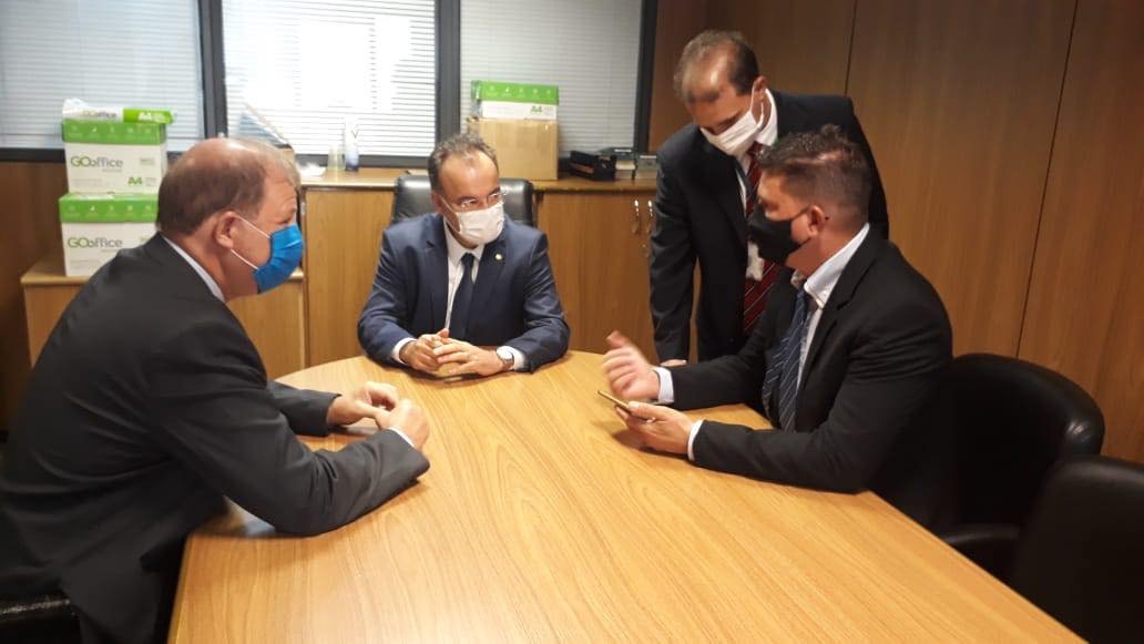 Pardini tem agenda em Brasília para tratar de obras de drenagem e asfalto