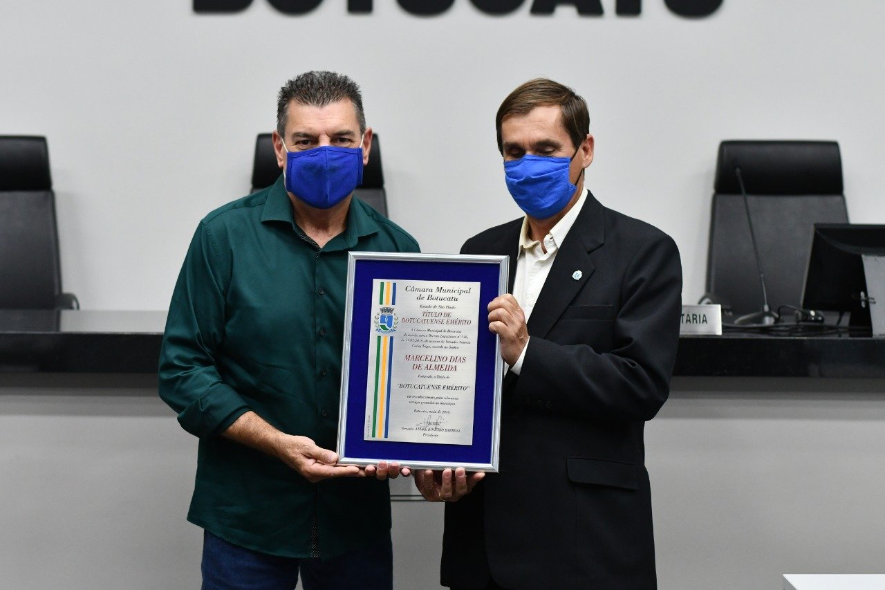 Fotógrafo Marcelino Dias recebe título de “botucatuense emérito”