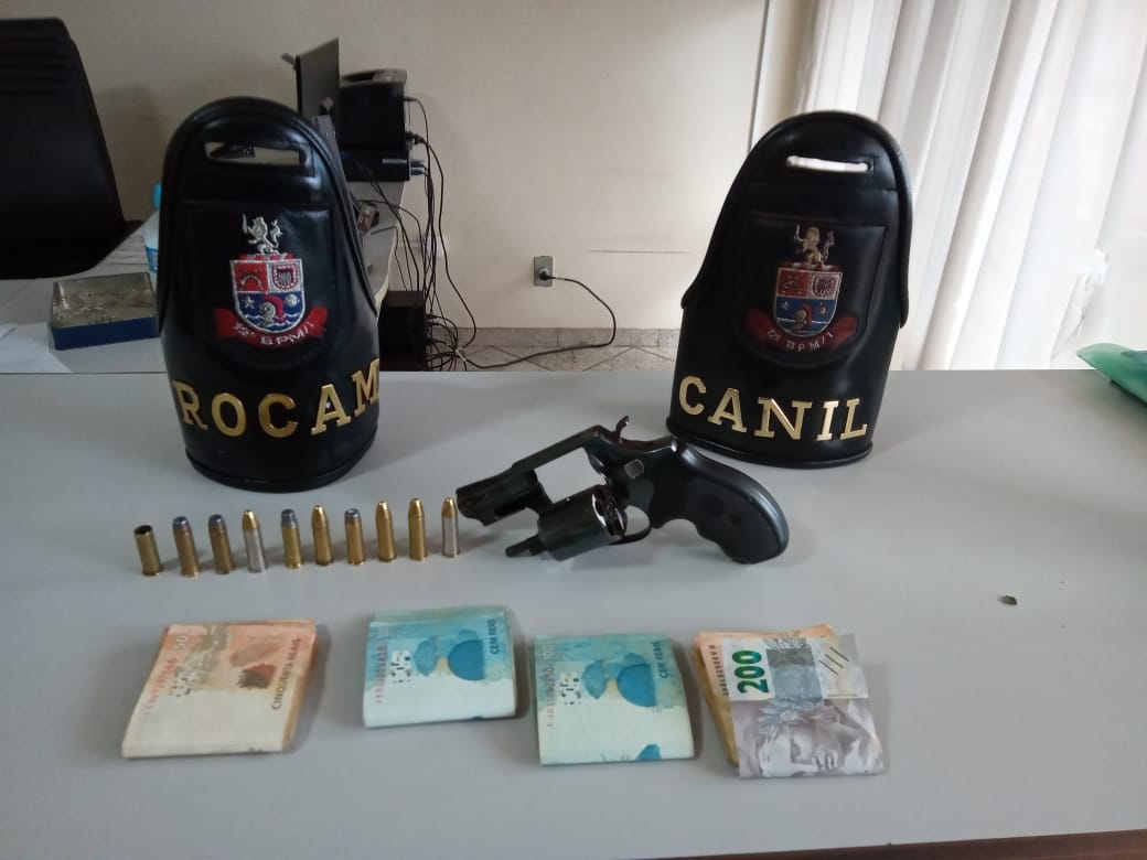 Botucatu: homem faz disparos após briga e é preso por porte ilegal de arma