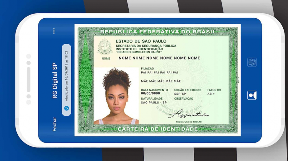 Solicitação de segunda via do RG pode ser feita por canais digitais