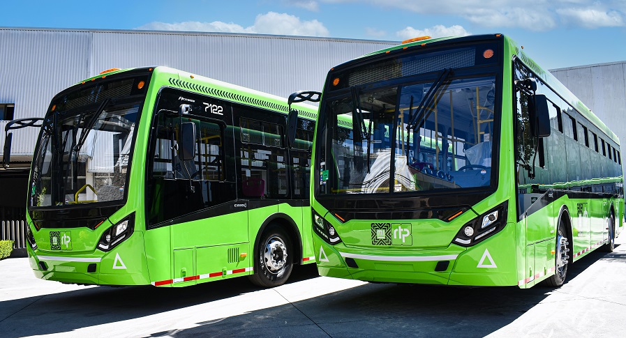 Cidade do México renova frota com 87 ônibus marca Caio