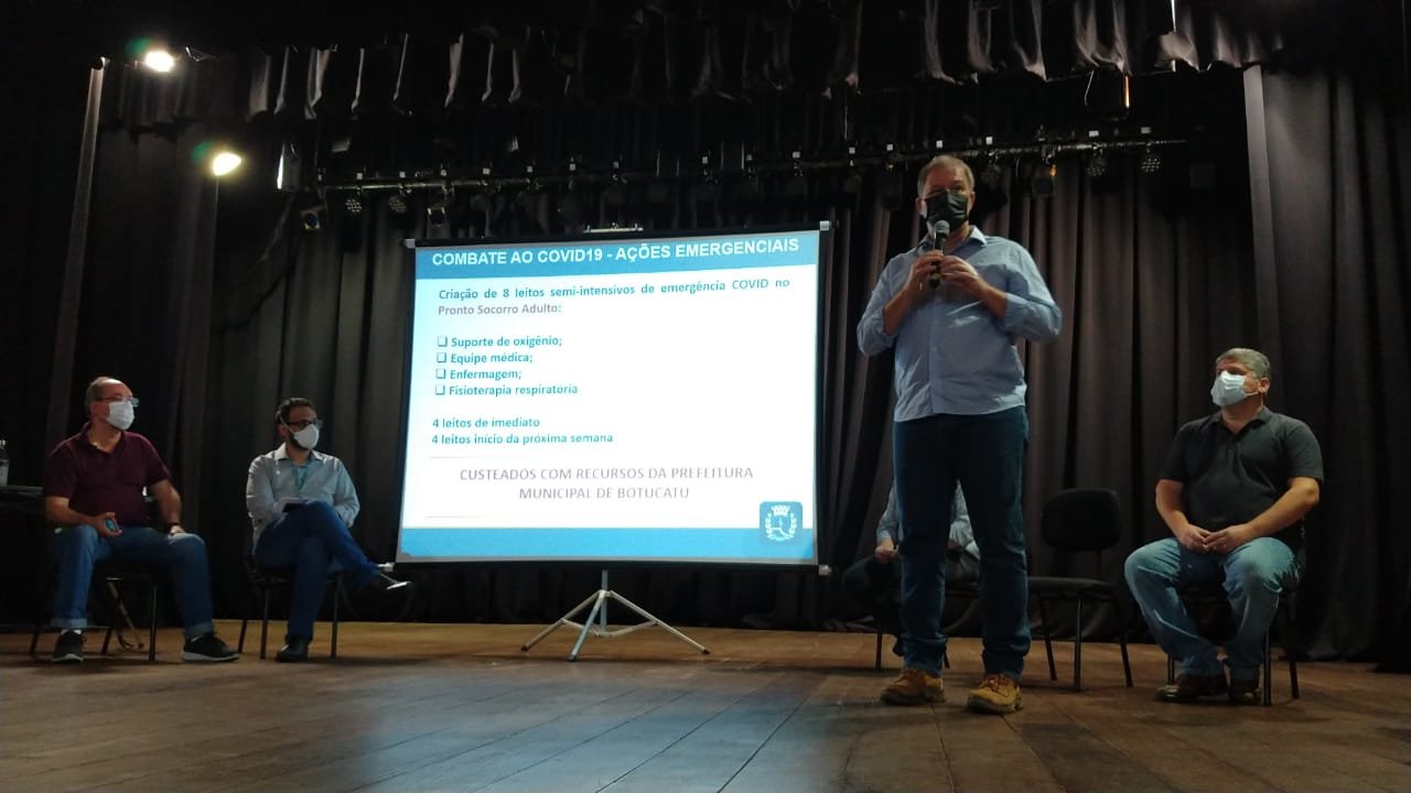 Prefeitura de Botucatu anuncia reabertura do Hospital Sorocabana e de mais leitos para enfrentamento contra a Covid-19