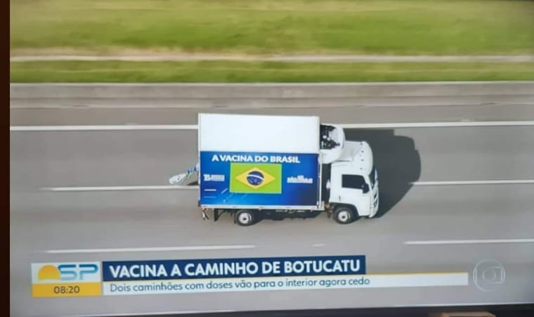 Primeiros lotes das vacinas contra a Covid-19 já estão a caminho de Botucatu