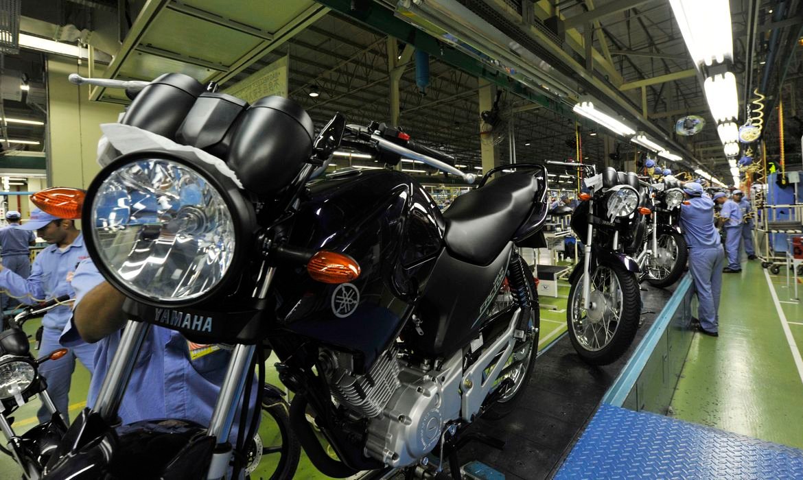 Produção de motocicletas cai 11,9% em setembro