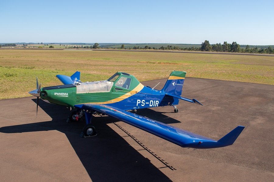 Embraer registra vendas de oito aviões agrícolas Ipanema, fabricados em Botucatu, no mês de janeiro