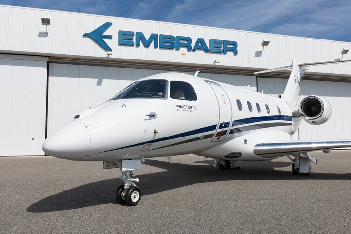Embraer entrega o primeiro Praetor 500 no Brasil