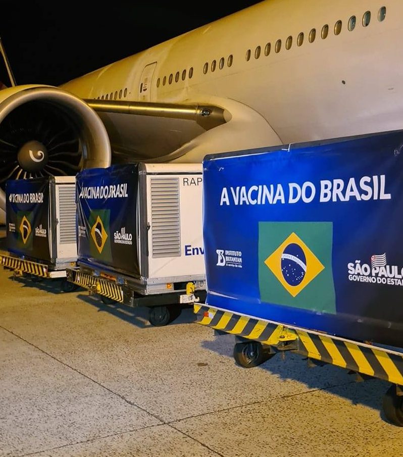 SP recebe o maior lote da Vacina do Butantan, com 8,6 milhões de doses