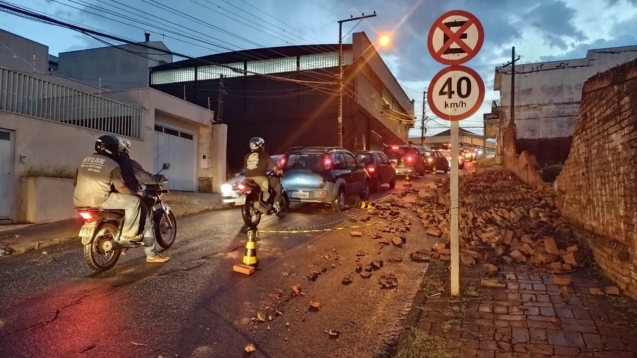 Chuva provoca danos e deixa regiões de Botucatu sem energia elétrica
