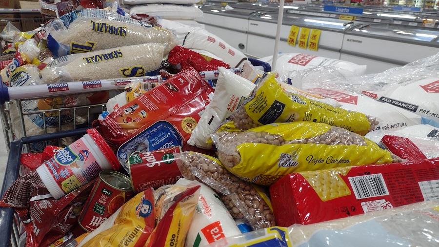 Preço da cesta básica de alimentos sobe em novembro