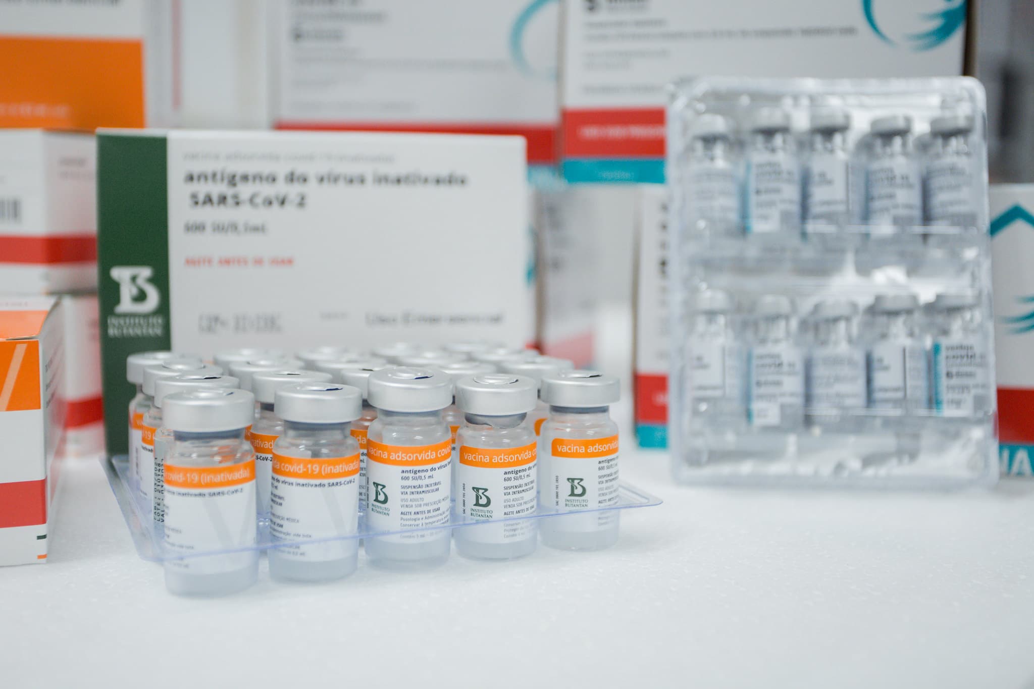Mais 3,5 milhões de doses de vacinas covid-19 são enviadas