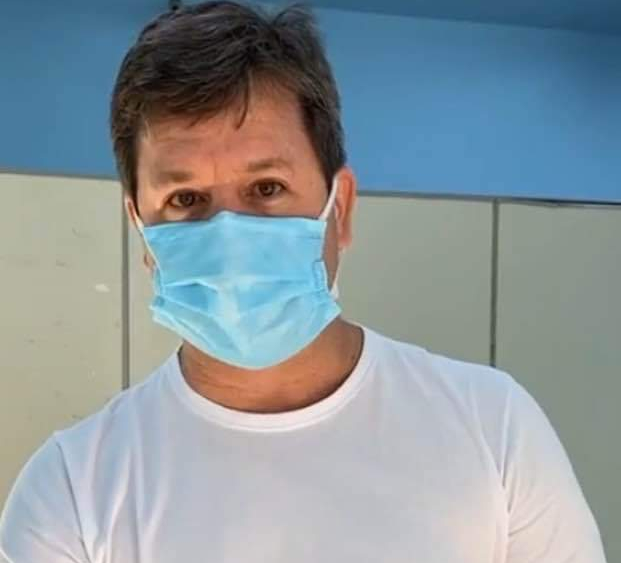 Prefeito de Areiopolis recebe alta hospitalar após tratamento contra a Covid