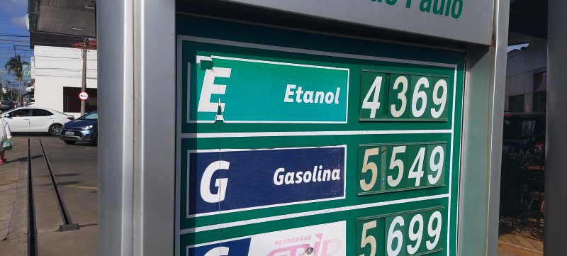 Gasolina a R$ 5,50 e etanol, por R$ 4,40, atingem os maiores valores em Botucatu