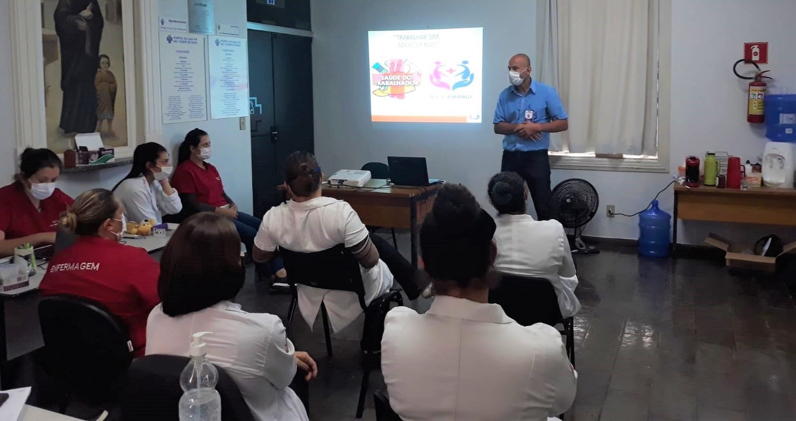 Profissionais da Saúde de São Manuel recebem treinamento sobre Segurança e Saúde no Trabalho