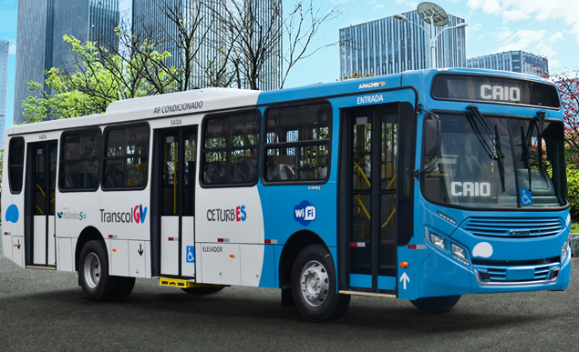 Caio vende 33 ônibus para sistema de transporte da capital do Espírito Santo