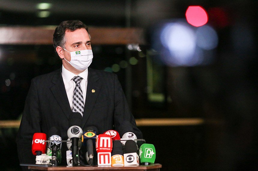 Pacheco diz que eleições de 2022 são ‘inegociáveis’ e defende prerrogativas dos senadores