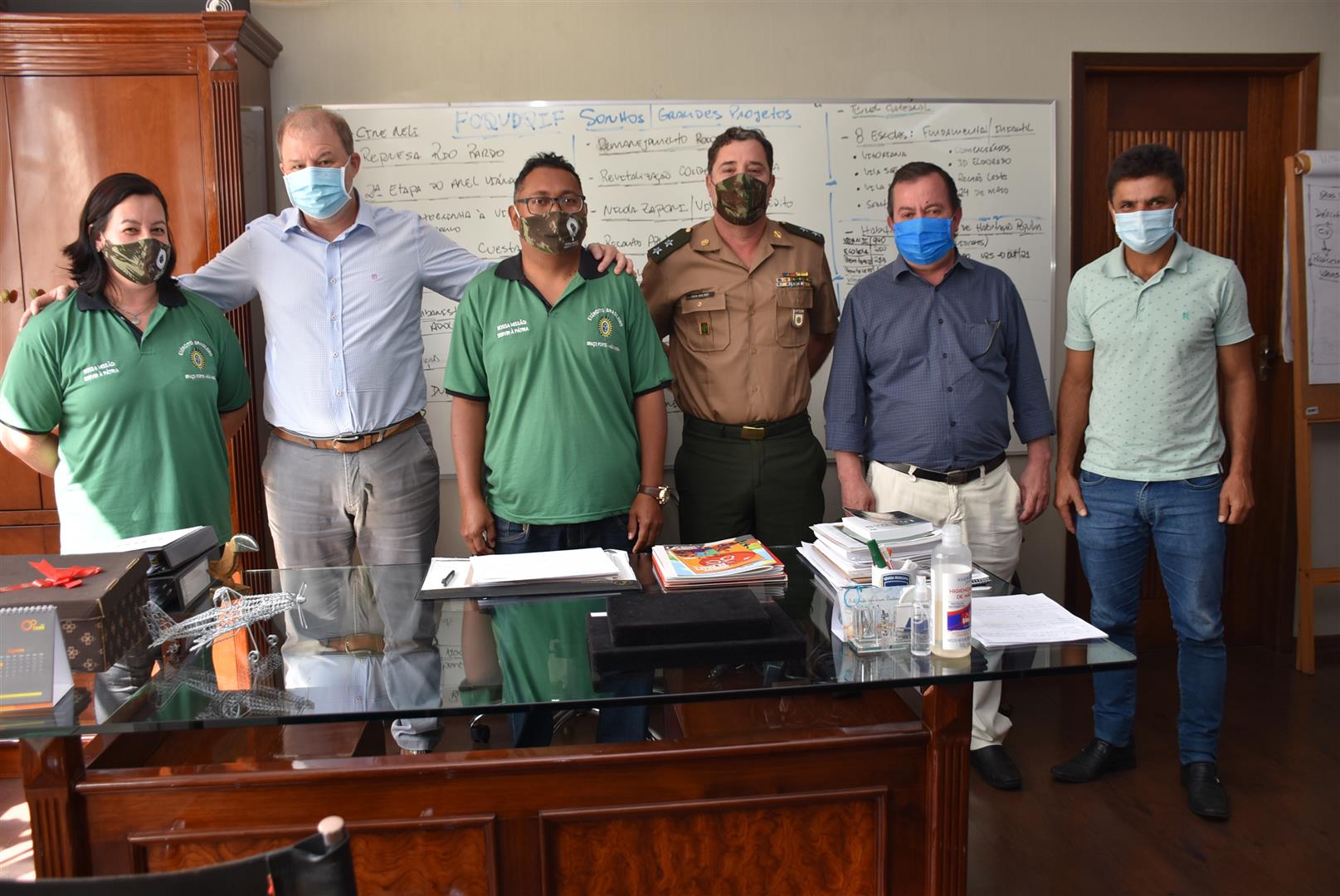 Delegacia de Serviço Militar faz parceria com o Hemocentro de Botucatu para a doação de sangue