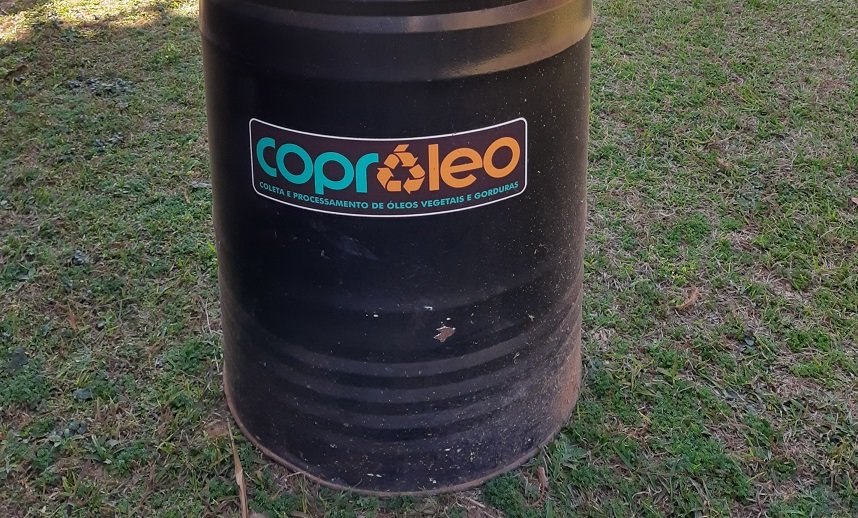 Parceria assegura destinação correta do óleo doméstico usado