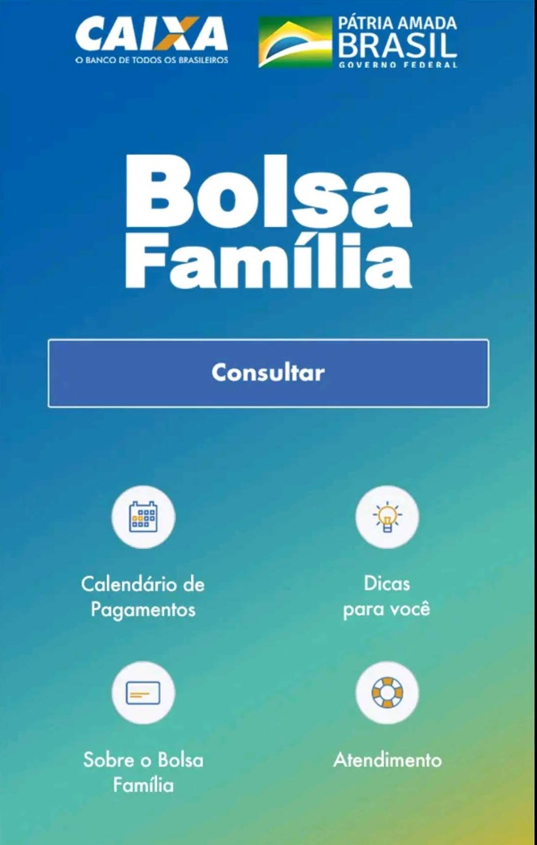Caixa lança nova versão do aplicativo Bolsa Família