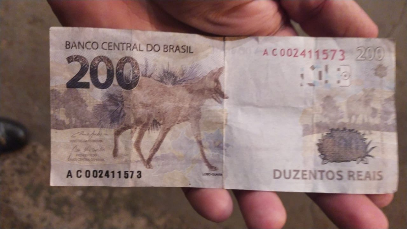 Botucatu: homem é preso após passar nota falsa de R$ 200 em açougue