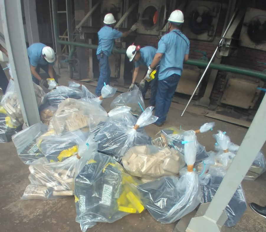 Botucatu: mais de uma tonelada de droga é incinerada pela Polícia