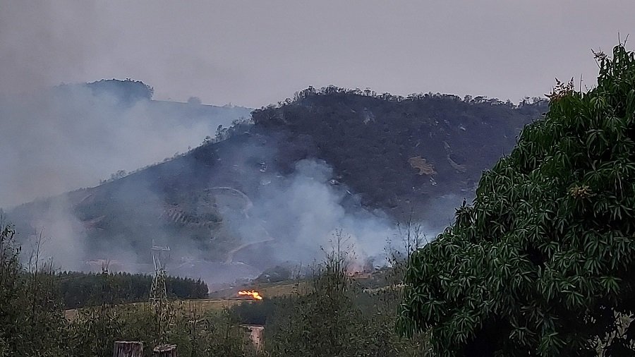 Defesa Civil alerta para risco de incêndio em razão das altas temperaturas