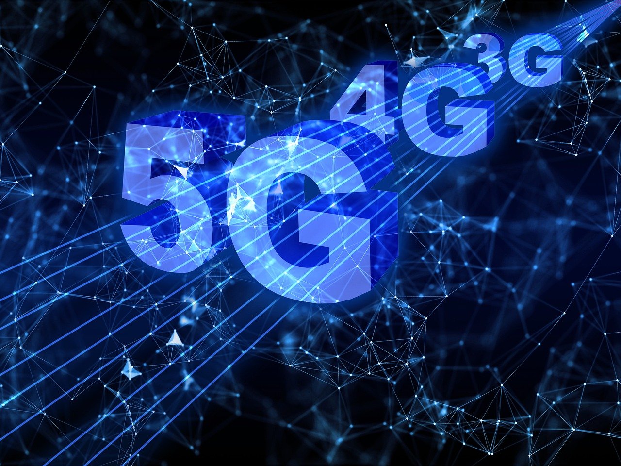 Comparativo de velocidade de download entre a tecnologia 4G e a 5G