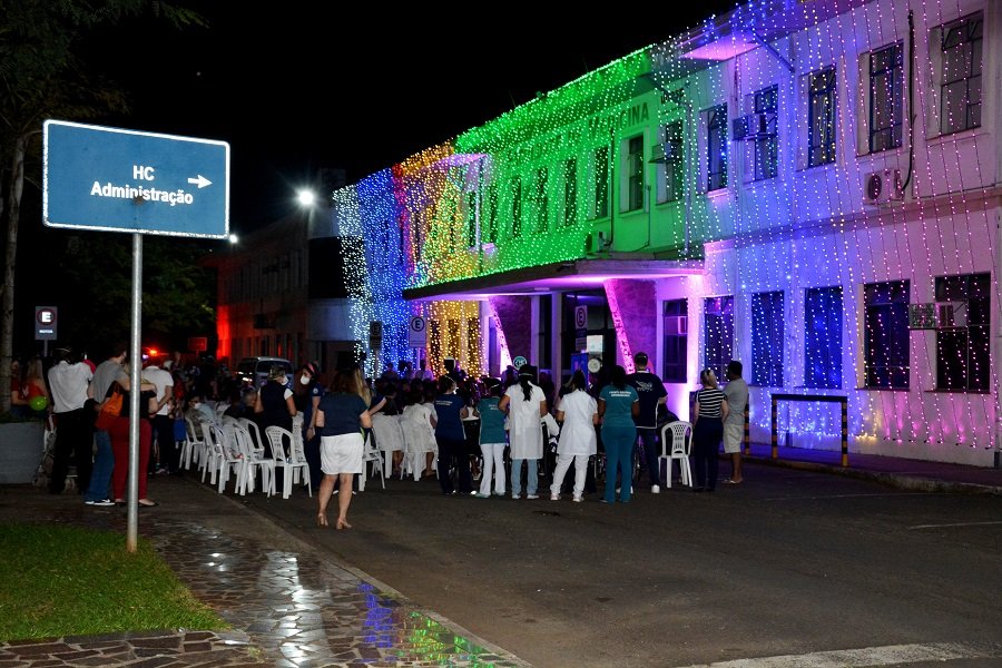 Iluminação de Natal do Hospital das Clínicas será inaugurada no dia 6