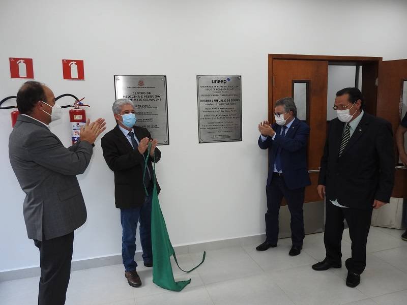 Nova estrutura do Cempas inaugurada na Unesp Botucatu