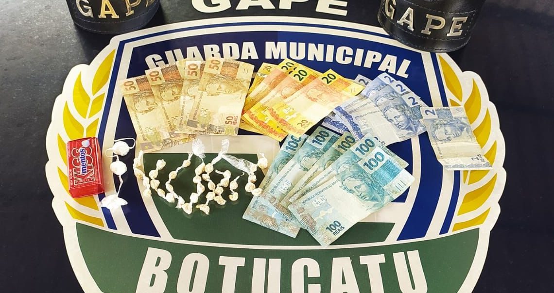 GCM prende traficante no Bosque do Carmeluche