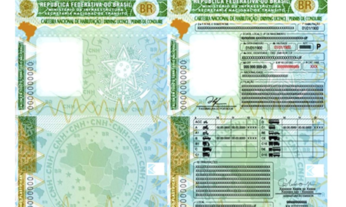 Carteira de habilitação terá nova versão a partir de junho