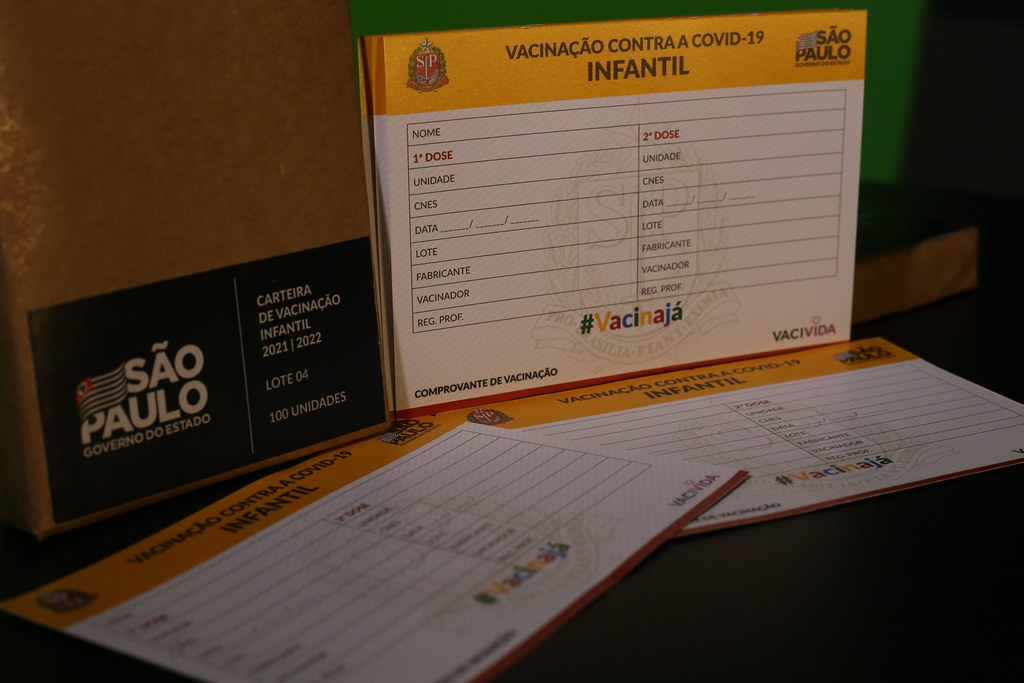 Pais já podem fazer pré-cadastro de crianças para aplicação da vacina contra a Covid-19