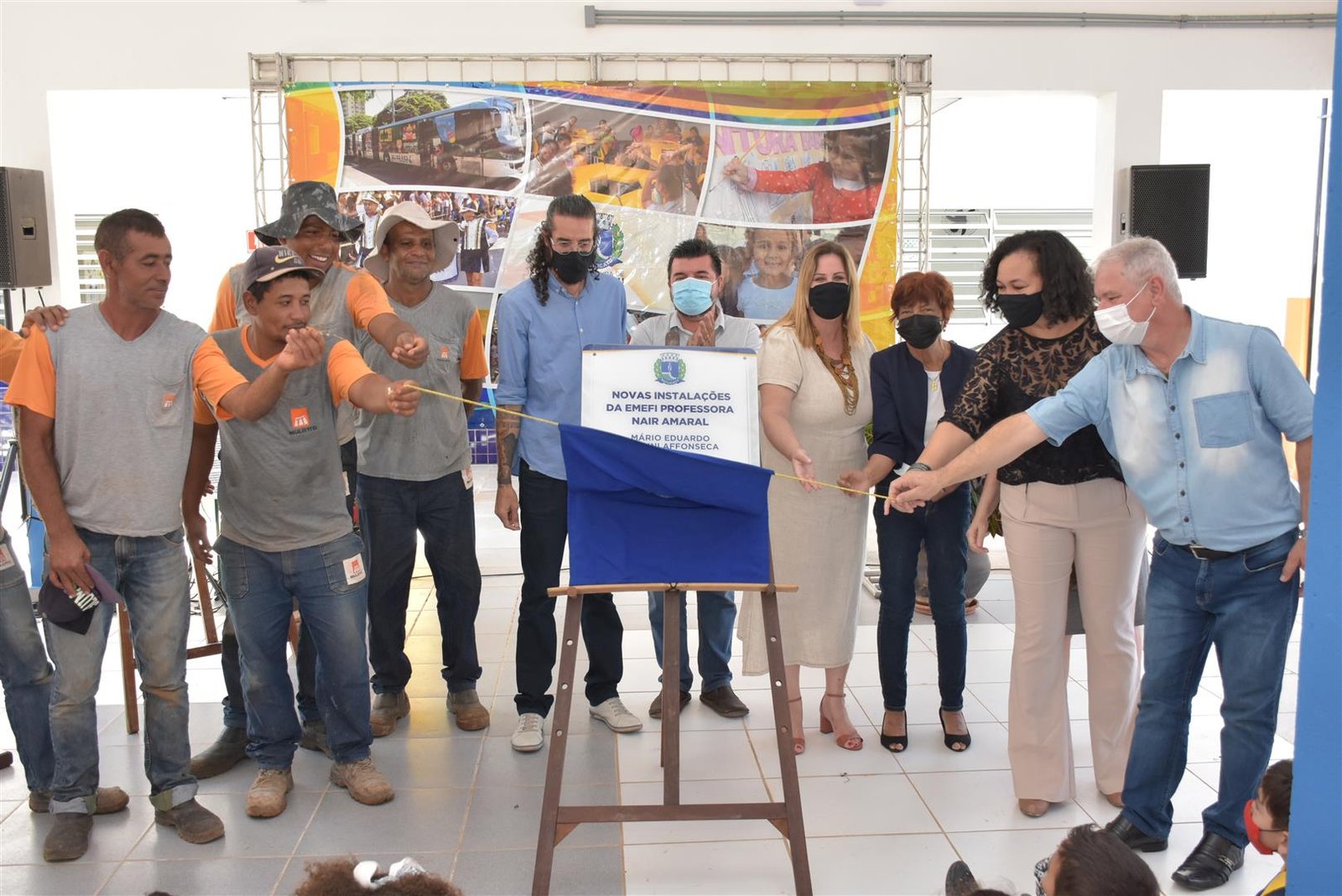 Inaugurada nova escola de tempo integral no Santa Maria