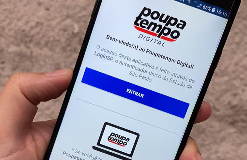 Em dois anos, aplicativo Poupatempo Digital contabiliza mais de 10,5 milhões downloads