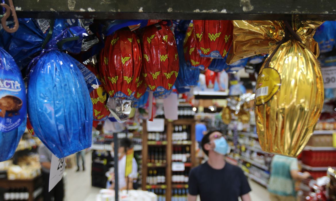 Ovos de Páscoa estão até 40% mais caros