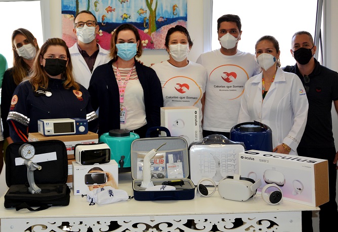 Oncologia do Hospital das Clínicas recebe doação de equipamentos